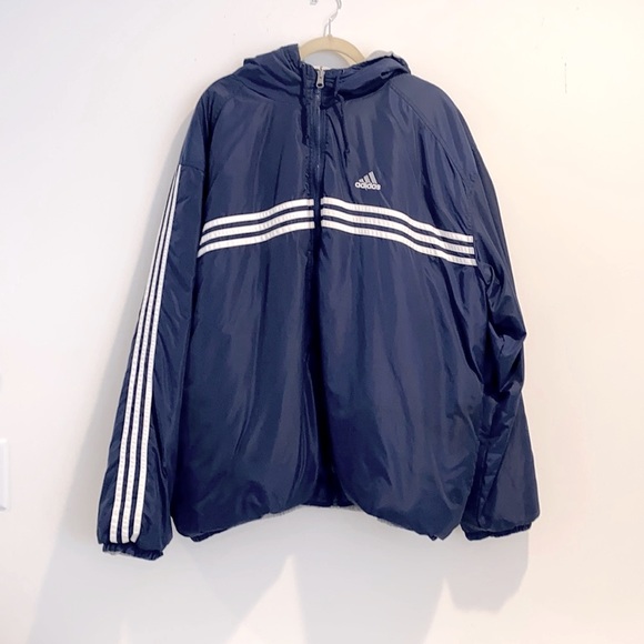 adidas Jackets & Blazers - 🎉 Adidas Unisex Vintage Hooded Waterproof Jacket - XL ✨